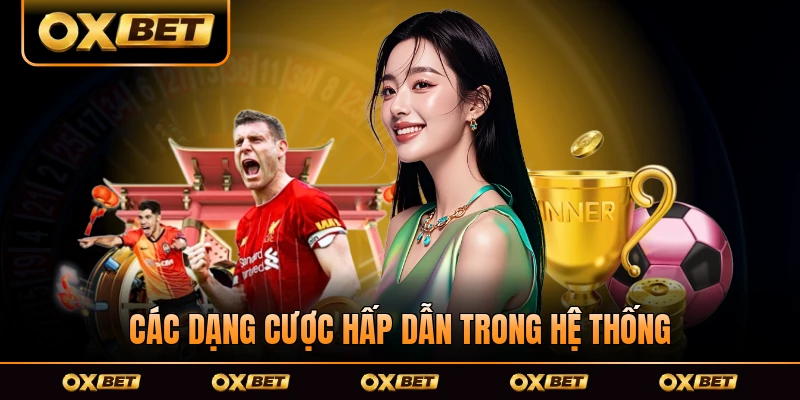 Các dạng cược hấp dẫn trong hệ thống